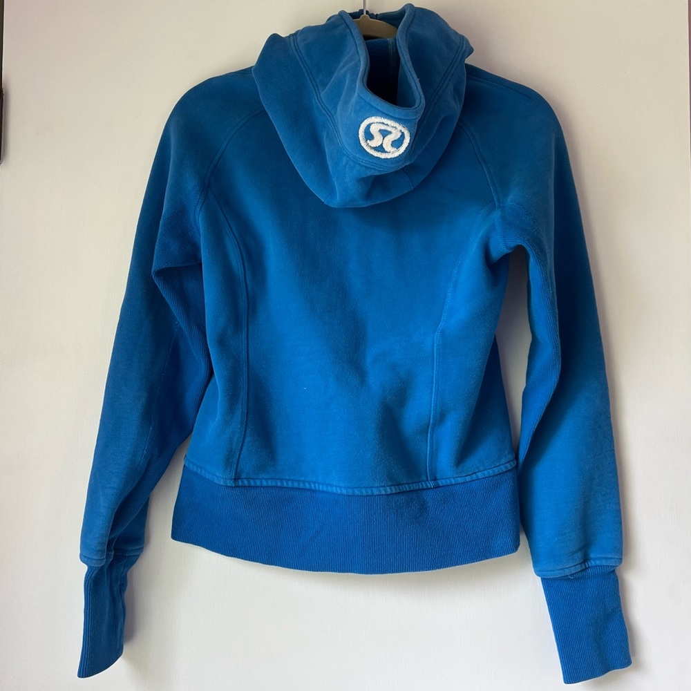Lululemon Scuba Hoodie II, women’s size 6, BLUE - Picture 3 of 10